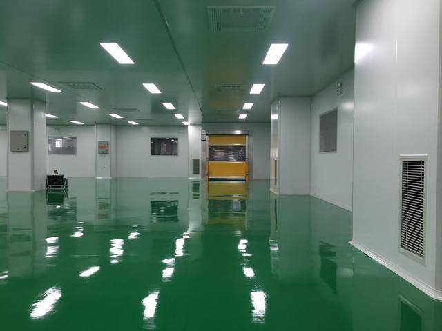 上海青浦化妆品工厂净化车间无尘室装修案例